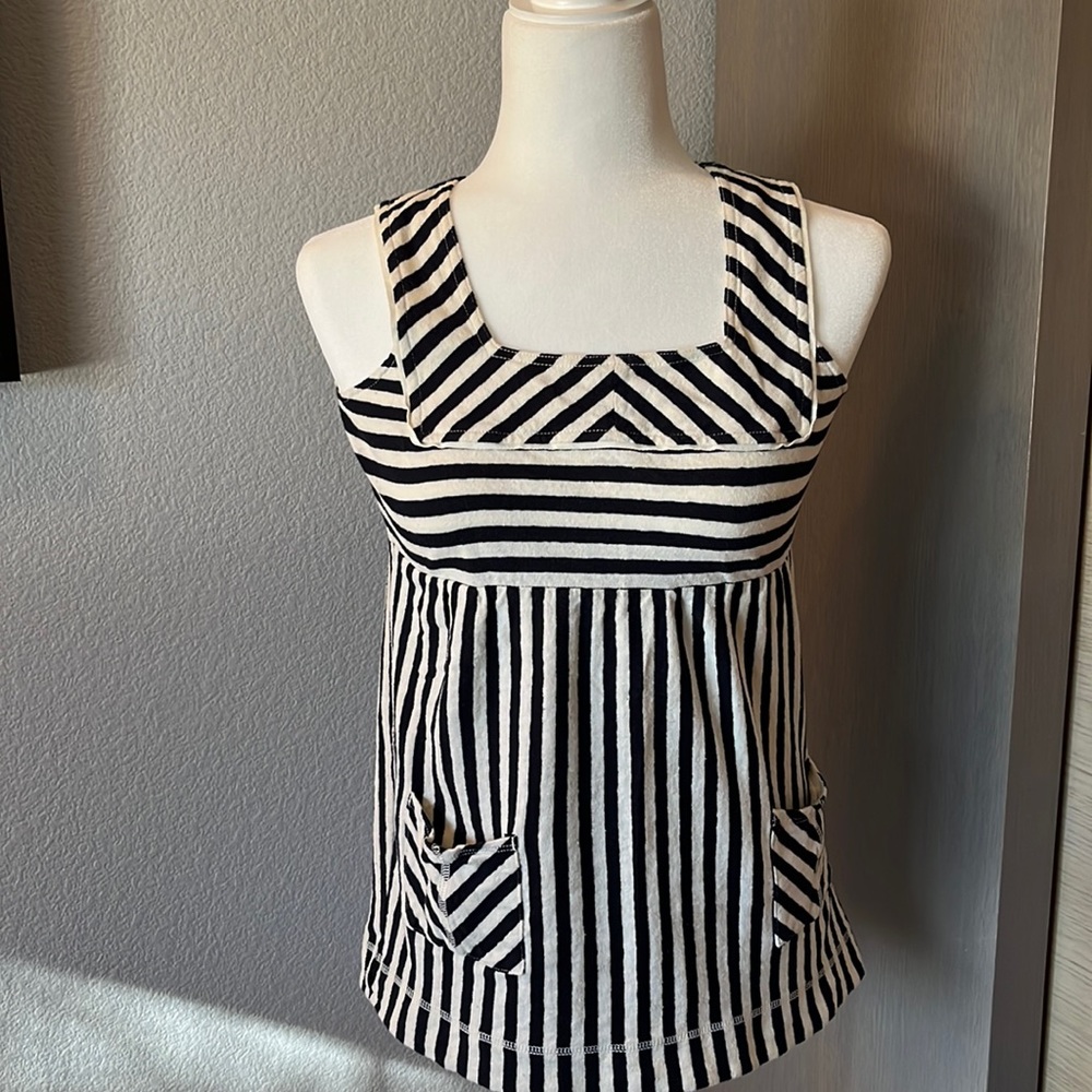 Generra blue/white cotton tunic S